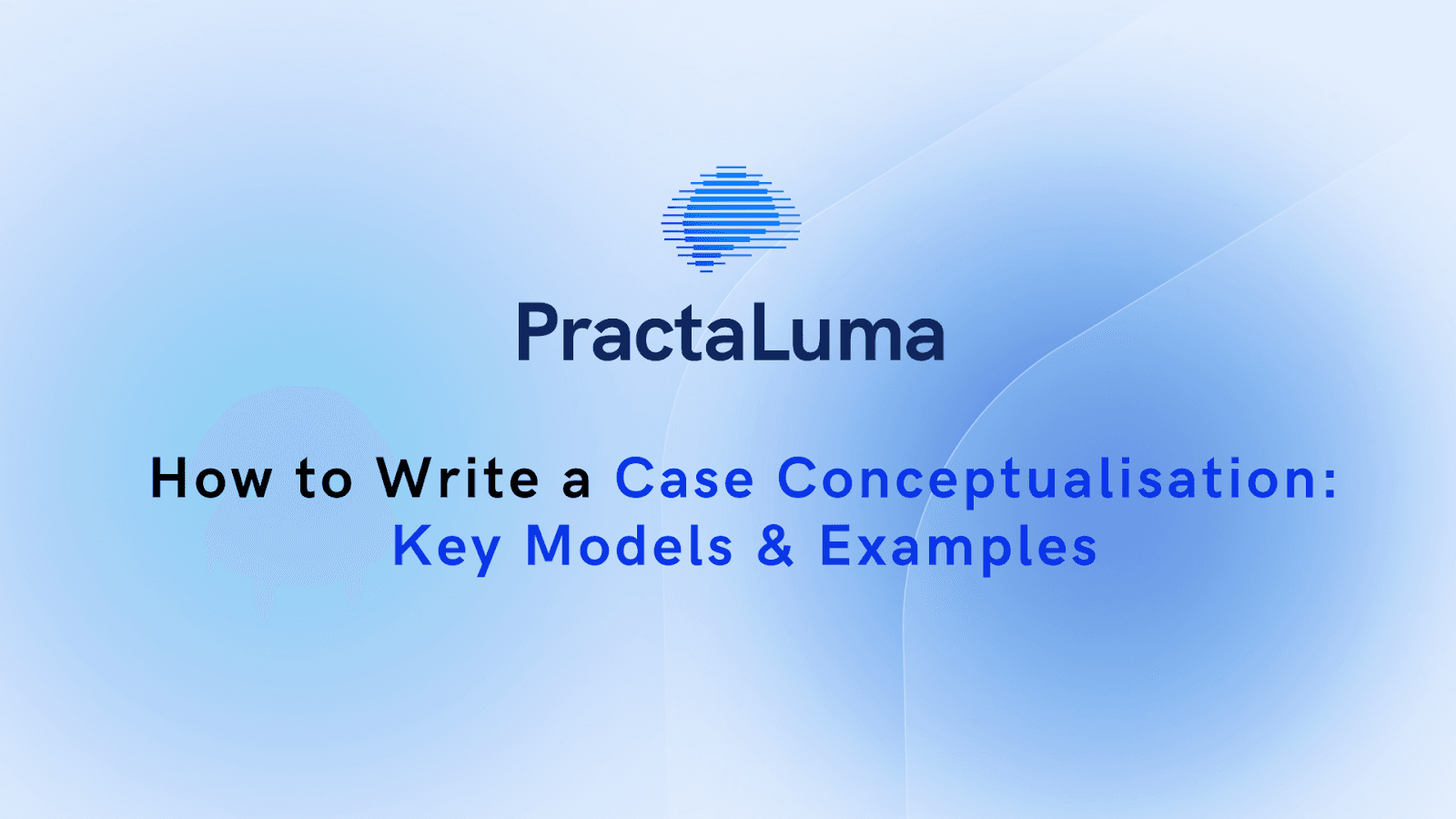How to Write a Case Conceptualisation: Key Models and Examples